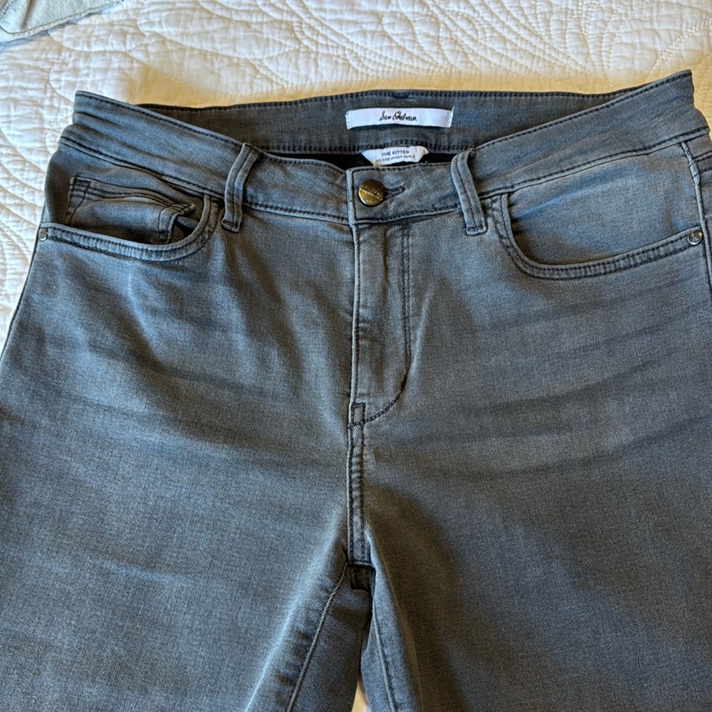 Sam Edelman jeans. The Kitten. Mid-rise skinny ankle